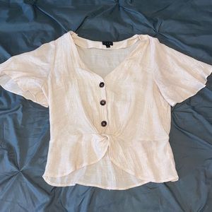 Tan blouse